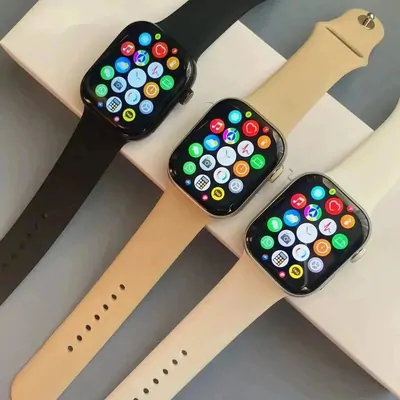 Watches in the catalogue: Apple Watch Series Collection with Black and Beige Bands